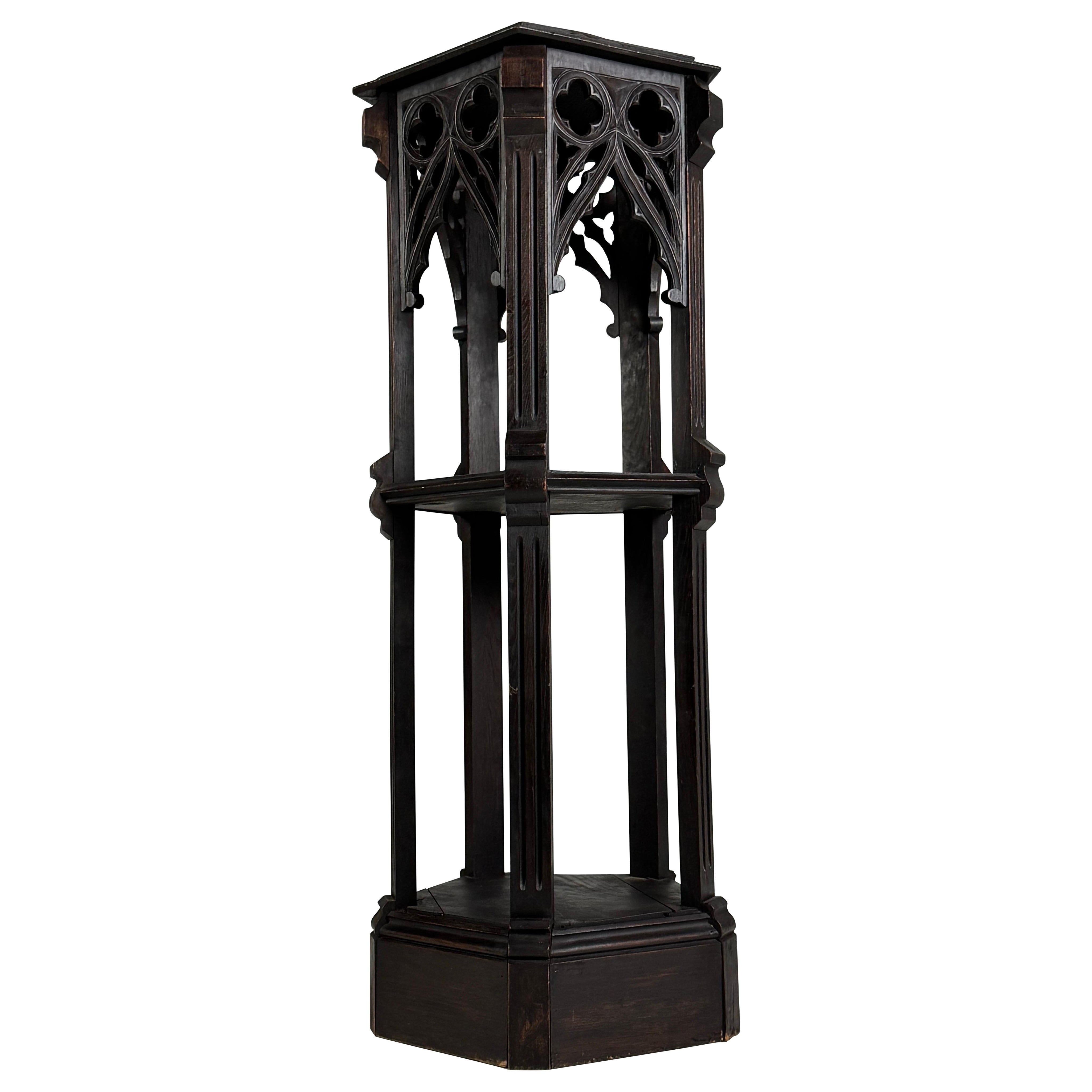 Gothic Column French 19th Century For Sale