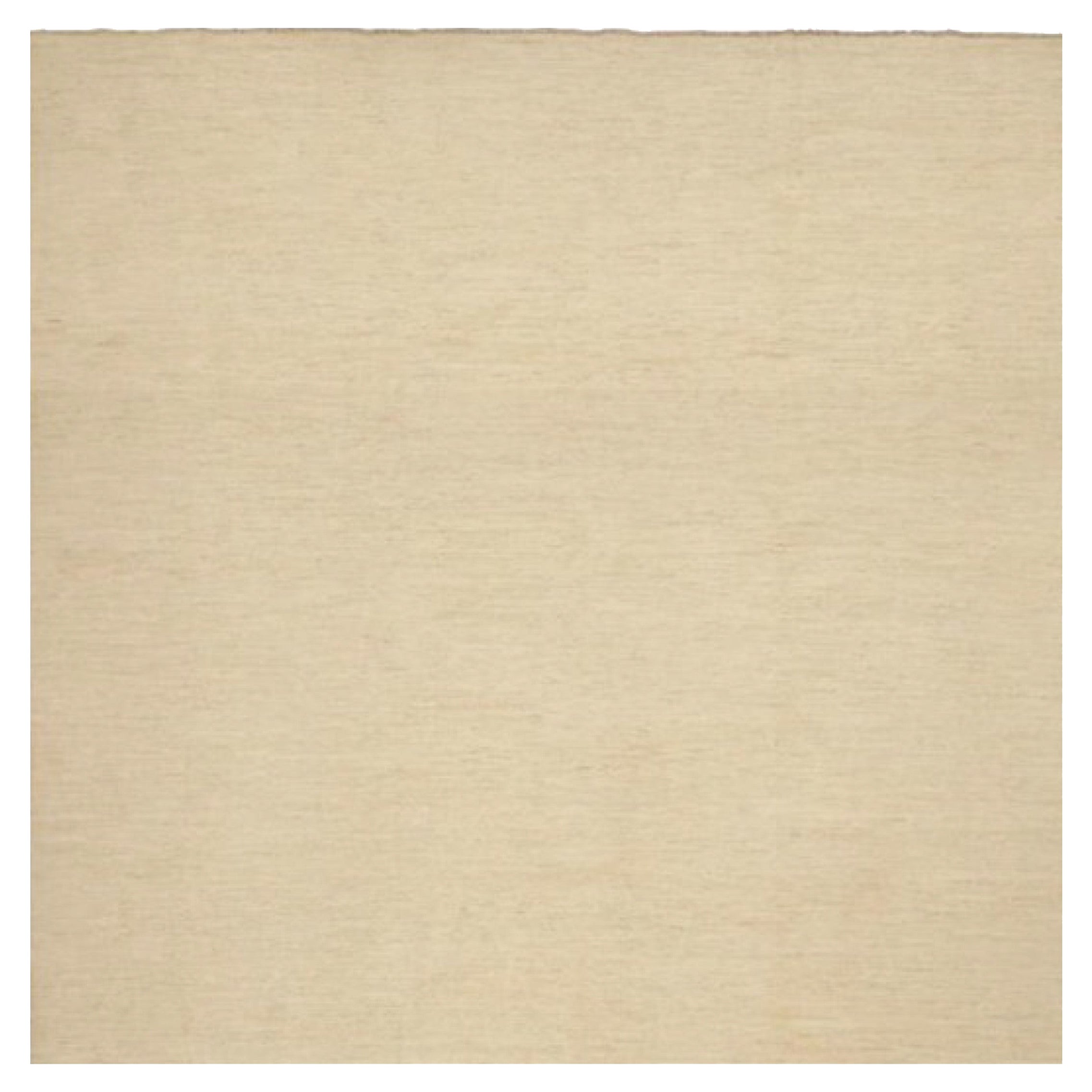 Rug & Kilim - Tappeto a tinta unita con texture contemporanea in beige