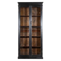 Mobile libreria in Oak inglese del 19° secolo con vetro