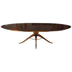 Elliptical Dining Table by Adolfo Genovese