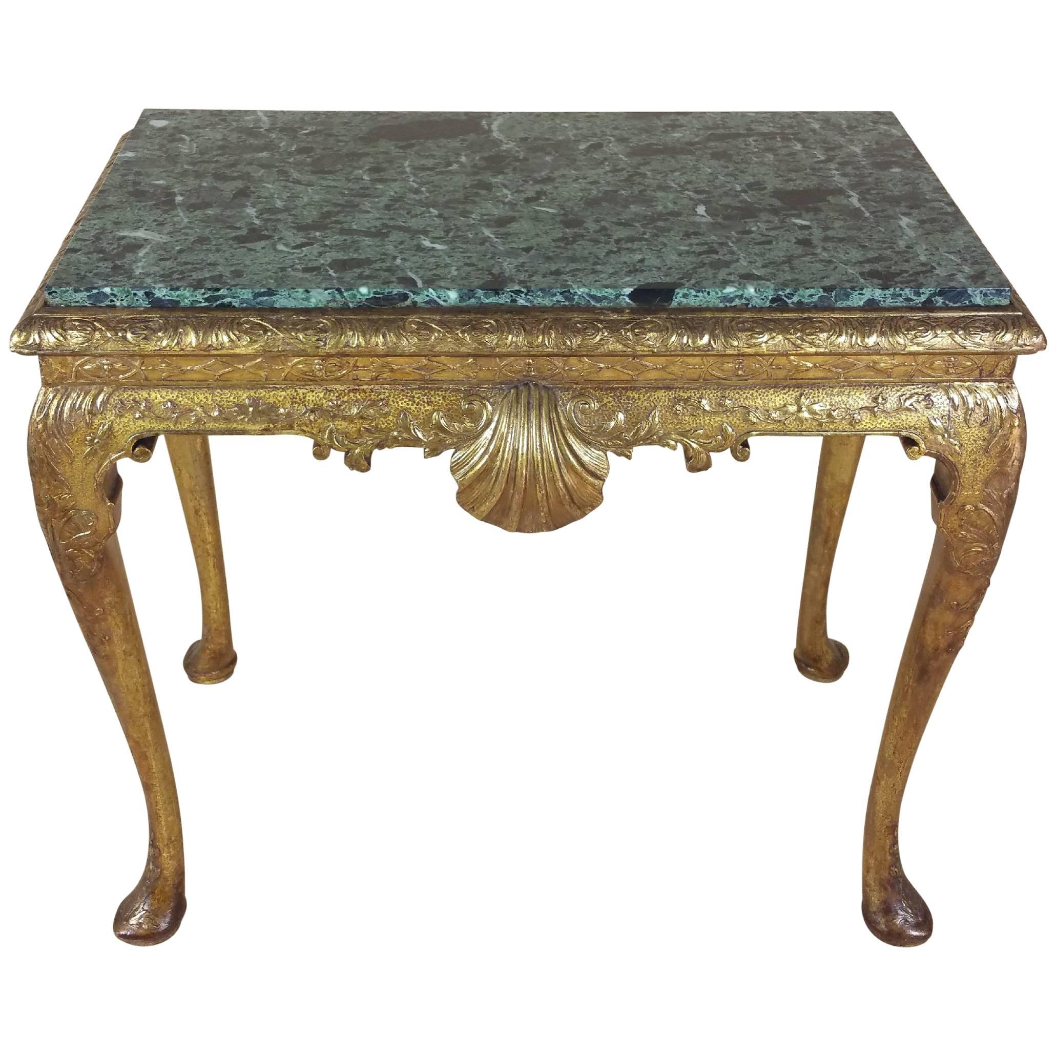 George I Style Carved Giltwood and Gesso Pier Table