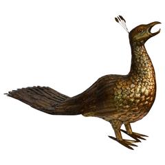 Sergio Bustamante Metal Peacock 6