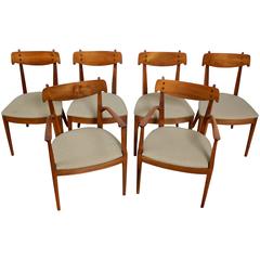 Six Kipp Stewart and Stewart MacDougall Dining Chairs for Drexel Declaration