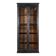 Mobile libreria in Oak inglese del 19° secolo con vetro
