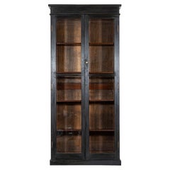 Mobile libreria in Oak inglese del 19° secolo con vetro