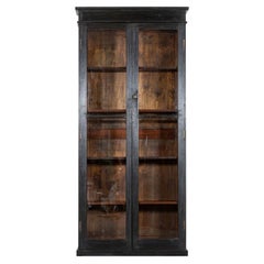 Mobile libreria in Oak inglese del 19° secolo con vetro