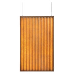 Königswinter Mono Lighting Sculpture in Fiberglass & Maple by Heilig Objects