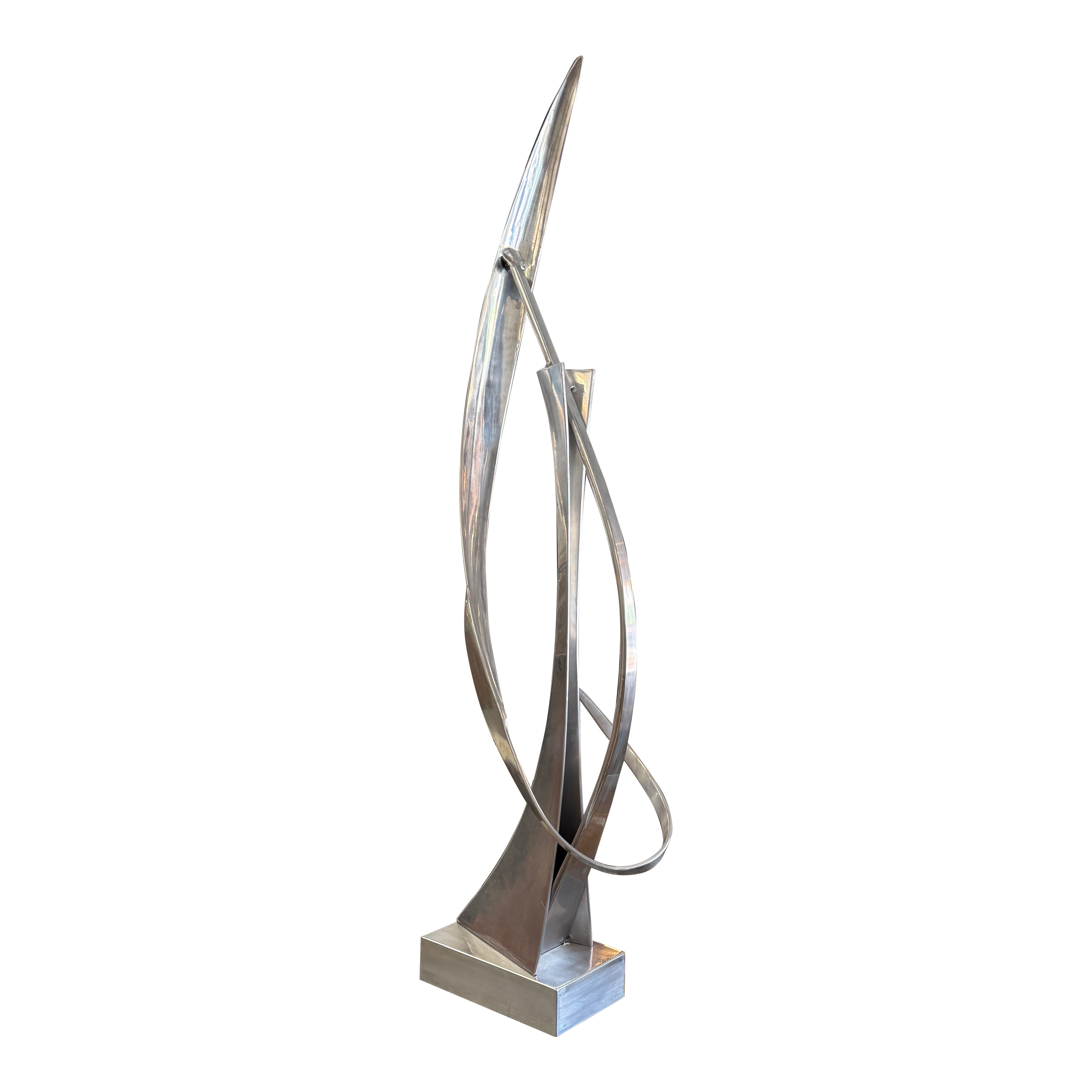 Bill Keating 1975 Aluminum Abstract Sculpture