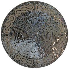 Galla Shield Antique Band Mirror 12