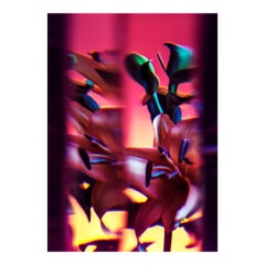 Photographic Giclee Print 'Through Blooming Glass' 70x100 G. Cassapides Wall Art