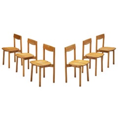 Pierre Gautier-Delaye Set of Six Dining Chairs