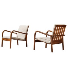 Danish Easy Chairs by Cabinet Maker in Mahogany