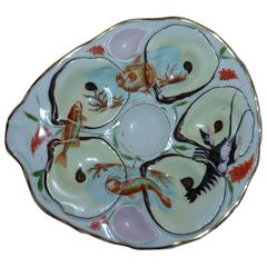 Antique Oyster Plate 12