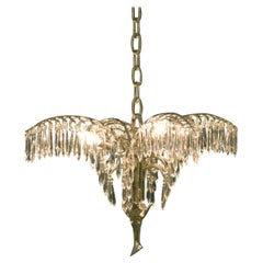 Josef Hoffmann "Palme" Art Nouveau, Jugendstil Chandelier, Re Edtion