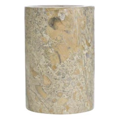 Vaso in marmo vintage di Sirio Pellegrini, anni '70