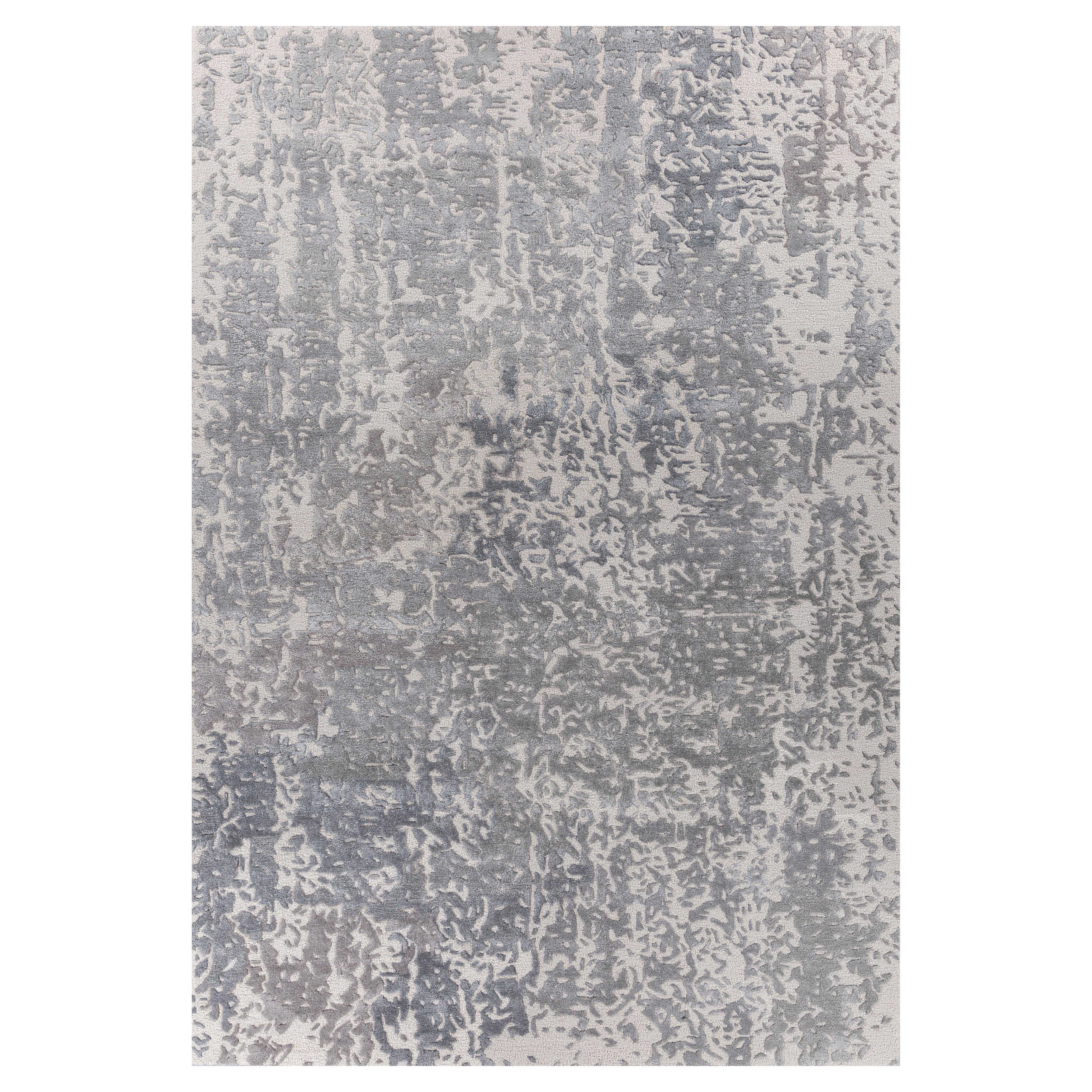 Tappeto Jaipur Rugs 5x8 Piedi Tappeto Tappeto di Lana e Viscosa Moderno Avorio