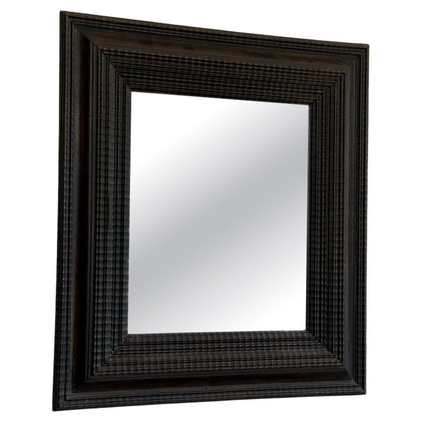 Miroir italien du 19e siècle à moulures ondulées en vente
