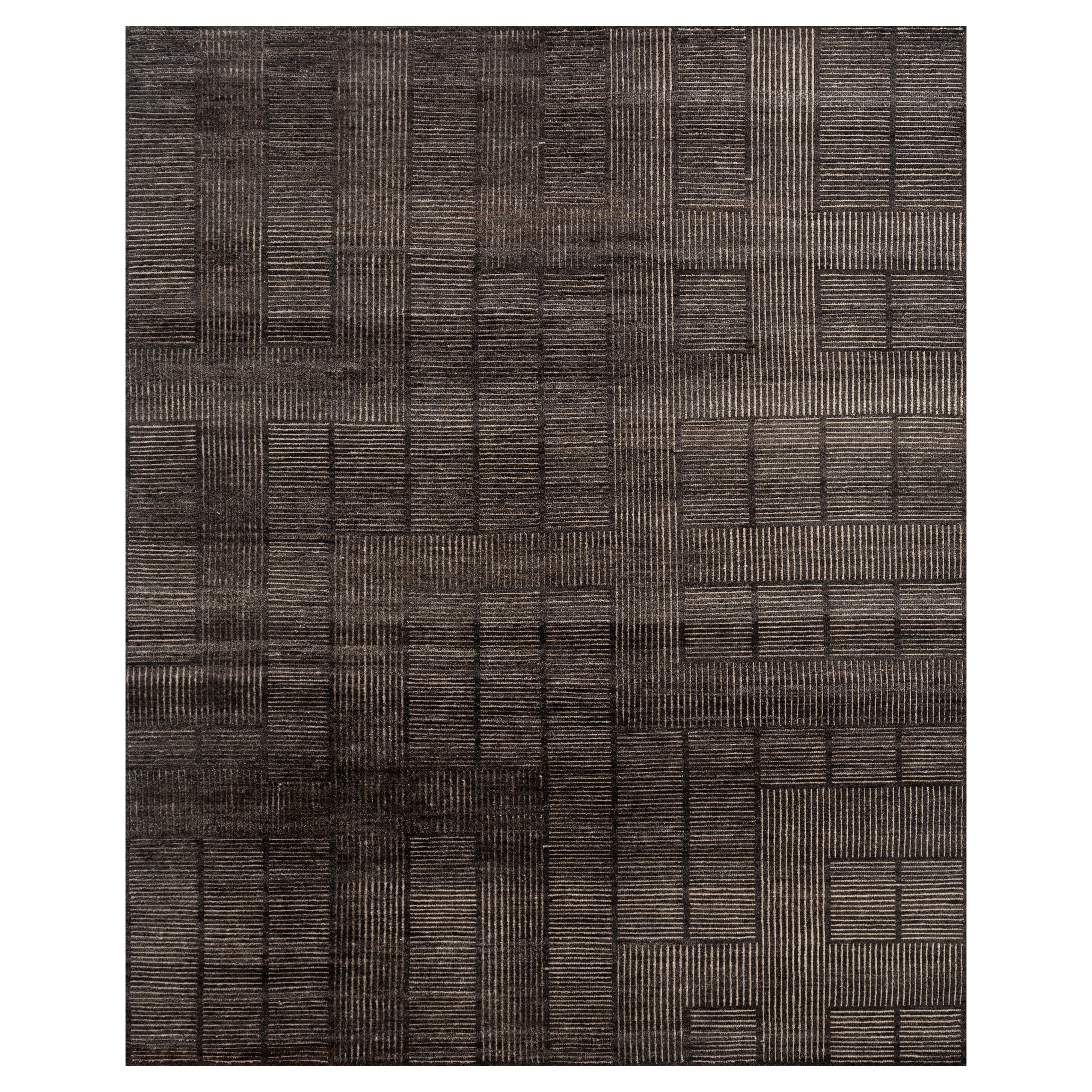 Jaipur Rugs 8x10 Feet Hand geknüpft Teppich Wolle modern Blau Teppich