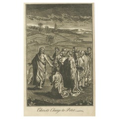 Gravure - I.I.C. Nourrissez mes brebis c.1735