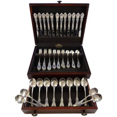 Charlemagne by Towle Sterling Silver Flatware Set 12 Service 60 Pieces