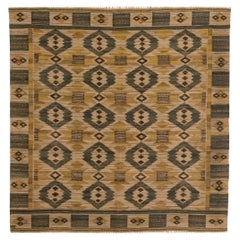 Vintage Swedish Tapestry Weave by Märta Mass-Fjetterström 'Gront Pa Linne'