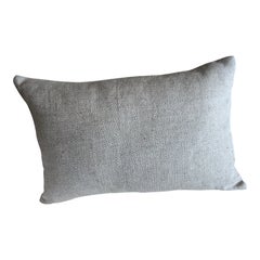 Coussin unique en lin/coton belge-22" x 14".