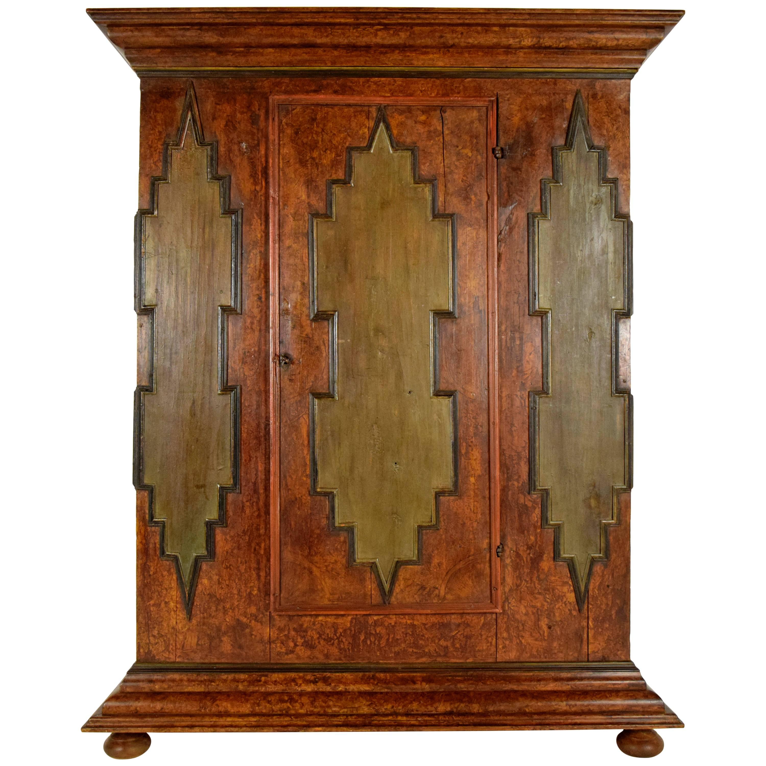 Antique Baroque Armoire