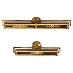 Neoclassic Gilt Bronze Picture Wall Light by Gherardo Degli Albizzi
