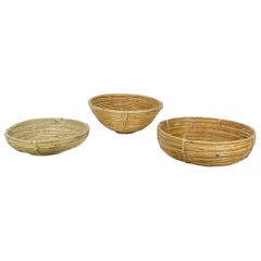 Cesti decorativi in fibra naturale
