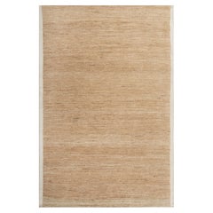 Jaipur Rugs 5X8 Piedi Tappeto annodato a mano in lana e iuta Moderno Beige e Marrone
