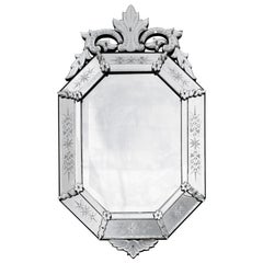 An Octagonal Venetian Mirror