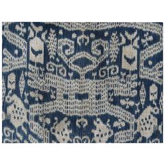 West Timor Tribal Cotton Ikat Textile, Decorative/Unusual, 1960s-1970s