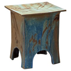 Tavolino/sgabello in ceramica di Eric O'Leary