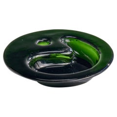 Michael Bang, Dish, Glass, Denmark, 1970s