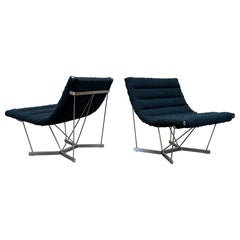 Pair of Catenary Chairs by George Nelson for Herman Miller