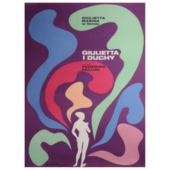 1968 Giulietta degli Spiriti (polacco) Poster originale d'epoca