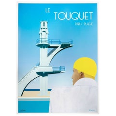 1984 Le Touquet Paris - Plage Original Vintage Poster