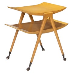 Vintage MId Century Modern Ico Parisi Manner Side Table