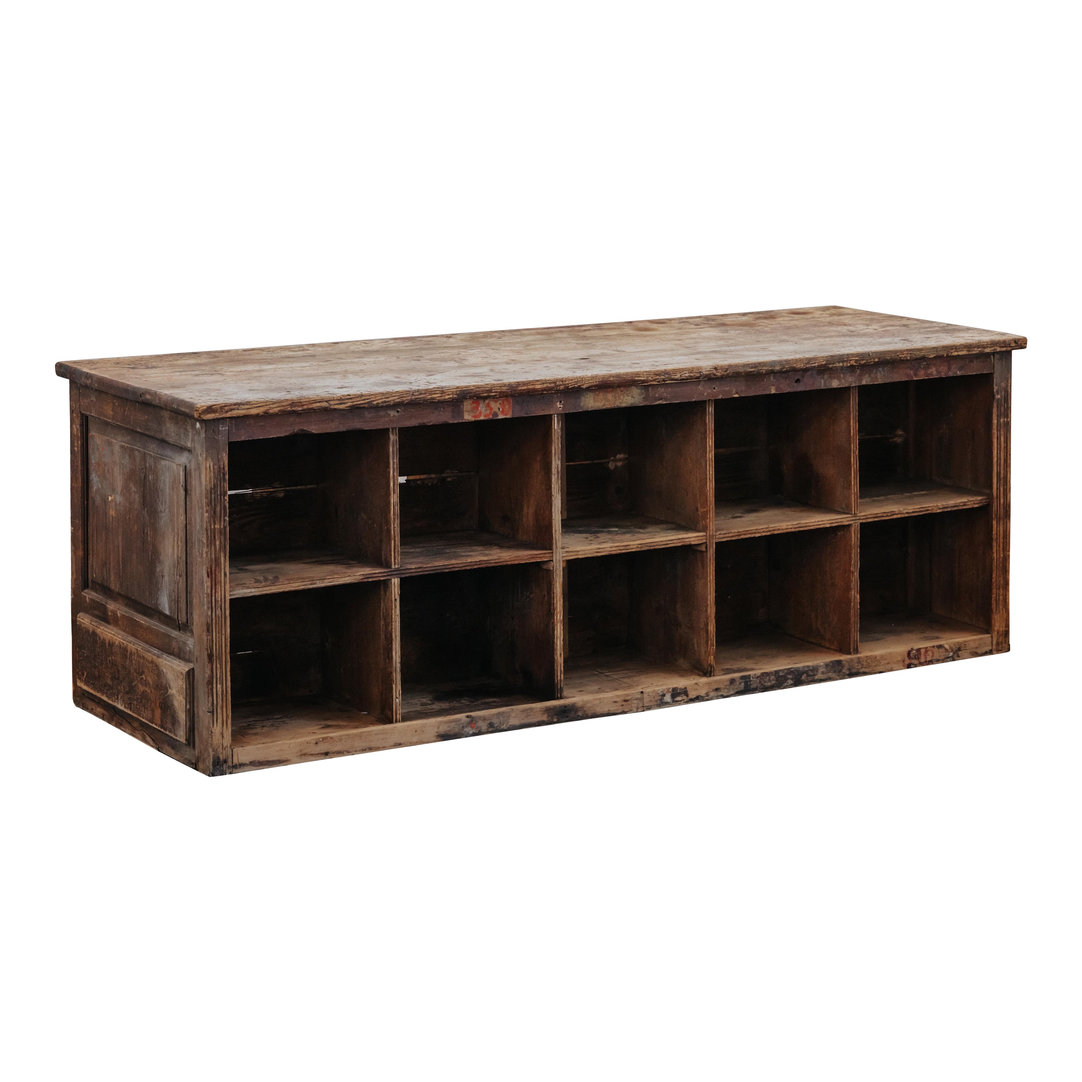 Antique Shop Display Table From Italy, Circa 1920 For Sale