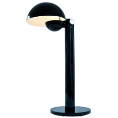 Modern Floor Lamp Iron Shiny Blackened, Led