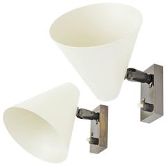 Rare Pair of Giuseppe Ostuni Sconces for O-Luce 7