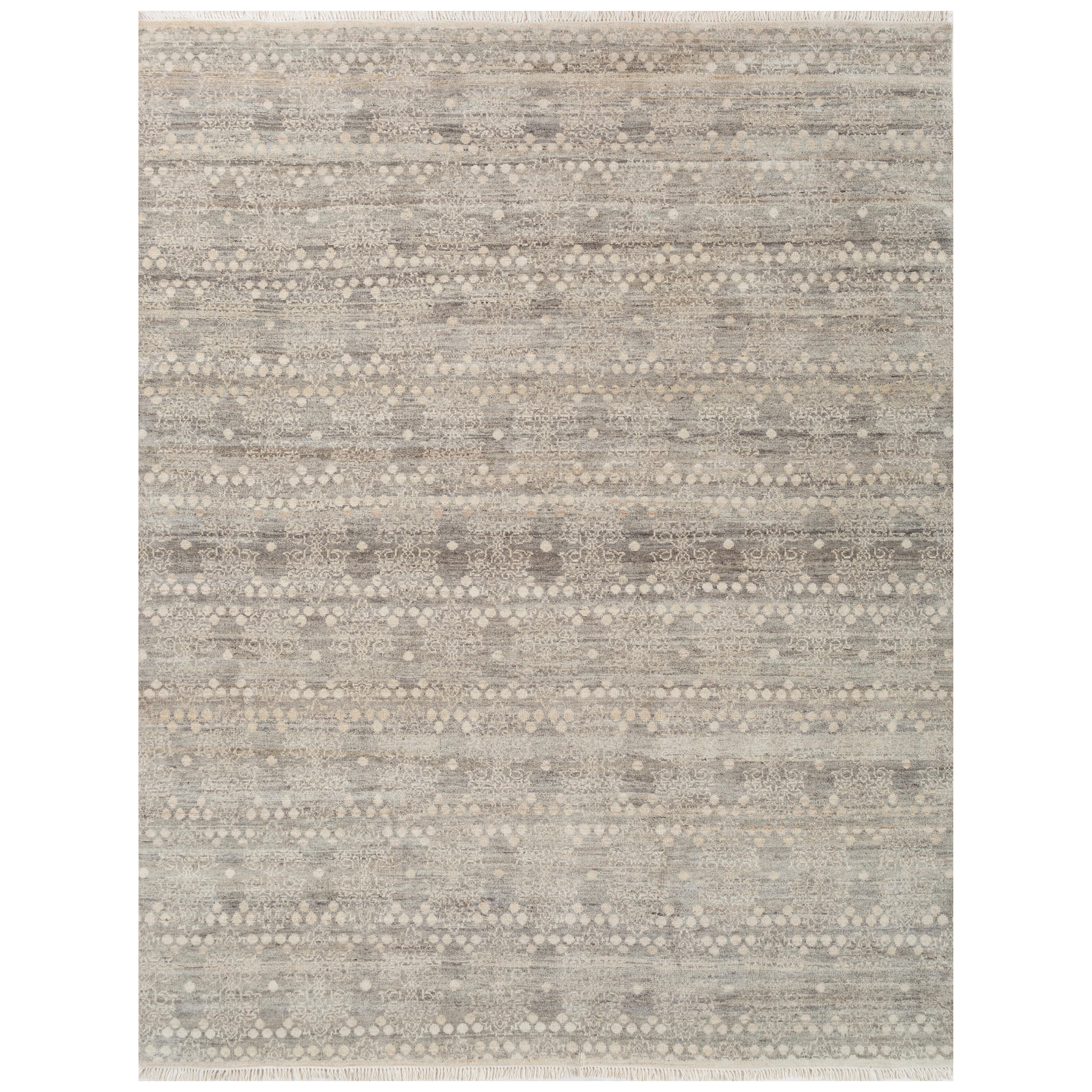 Jaipur Rugs 8x10 Feet Hand geknüpft Teppich Wolle Modern Blau Teppich
