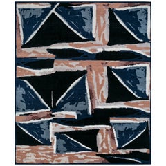 Jaipur Rugs 8x10 Feet Hand geknüpft Teppich Wolle Modern Blau Teppich