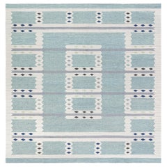 Moderner schwedischer Flachgewebe-Teppich von Doris Leslie Blau