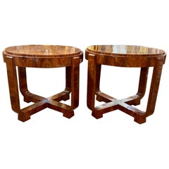 Pair of Art Deco Side Tables