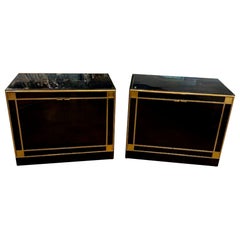 Pair of Pierre Cardin Manner Side Cabinets