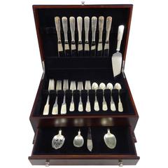 1810 by International Sterling Silver Flatware Service for 8 Set of 37 Pieces