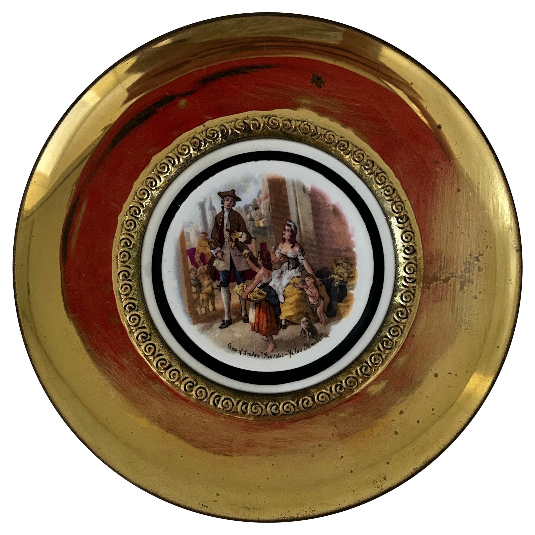 "Cries of England-Yellow Primrose" Regency Bone China-Made in England For Sale