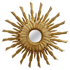 Glass Sunburst Mirrors