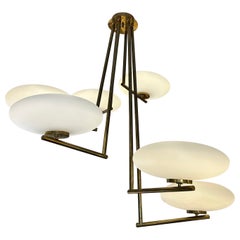 Modernist Pendant light , Mid century